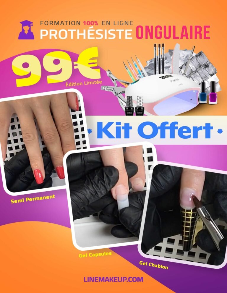 Formation Prothésiste Ongulaire en Ligne KiT Offert